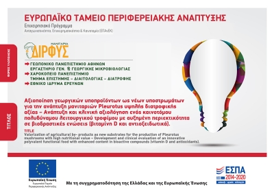 Αγροαπόβλητα για διατροφικά μανιτάρια